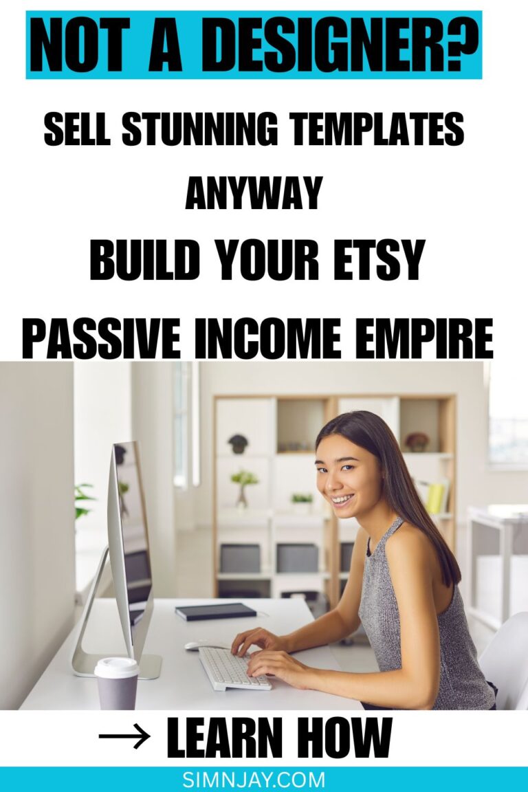 Passive Income for Non-Designers With Canva Templates