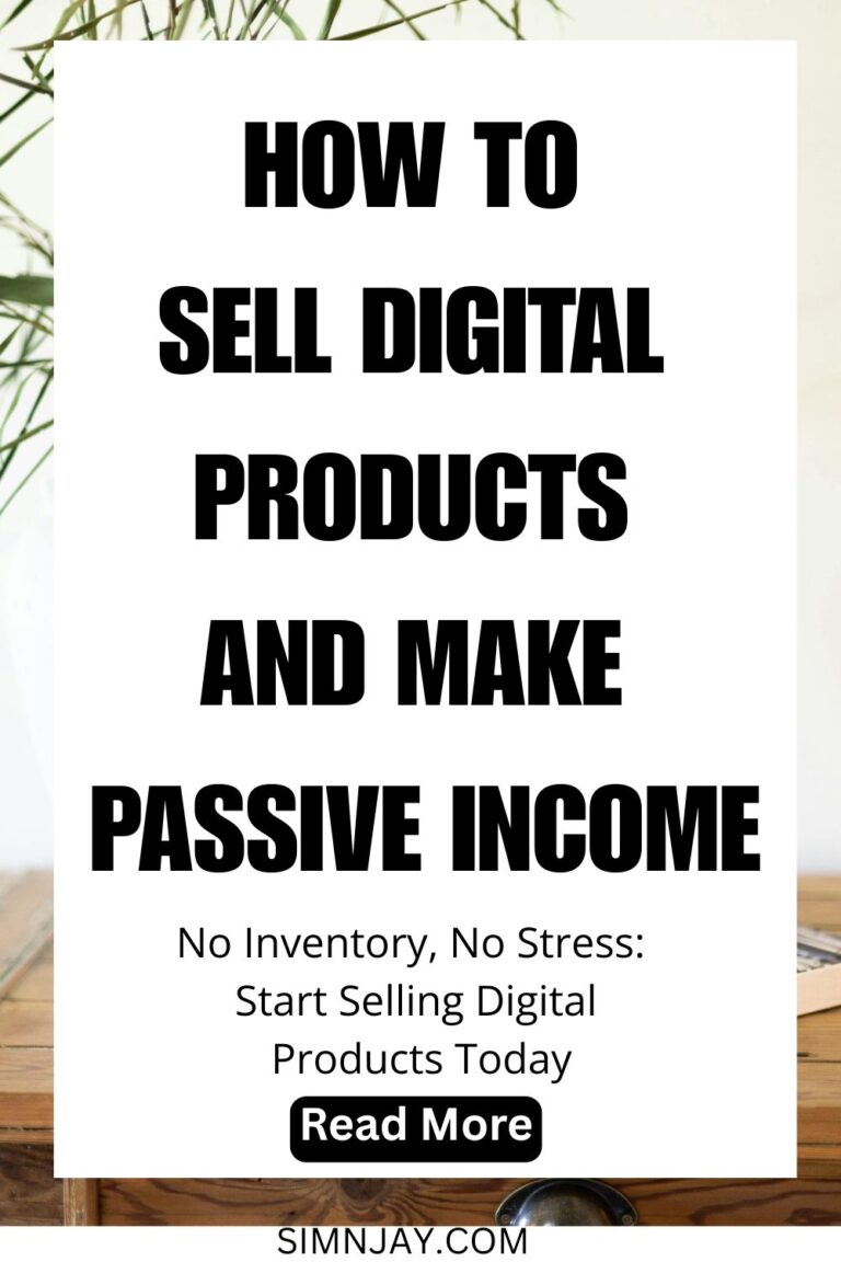 How to Start Selling Digital Products for Passive Income