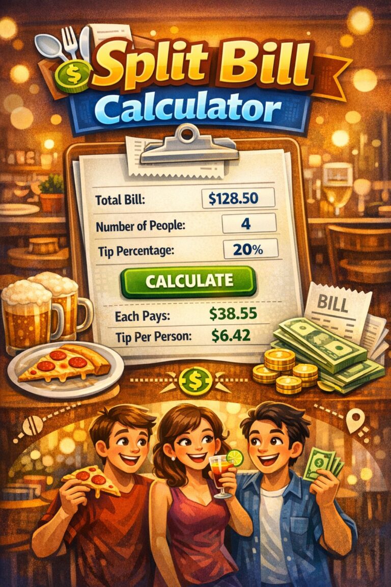 Split Bill Calculator
